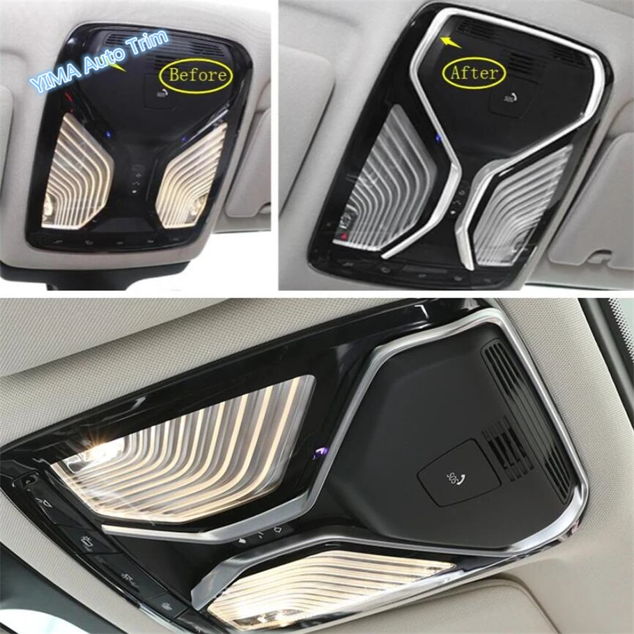Lapetus Auto Styling Up Roof Reading Lights Lamp Frame Protection Cover Trim 1 Piece Fit For BMW X3 G01 2018 2019 / Matte Look
Lapetus Auto Styling Up Roof Reading Lights Lamp Frame Protection Cover Trim 1 Piece Fit For BMW X3 G01 2018 2019 / Matte Look