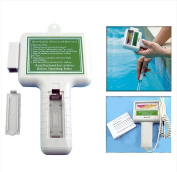 Swimming pool electronic water quality tester,spa pool PH value tester chlorine residual chlorine detector Water detector
Swimming pool electronic water quality tester,spa pool PH value tester chlorine residual chlorine detector Water detector