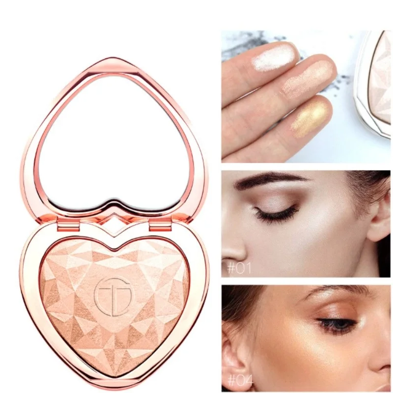 Sexy Shimmer Face Highlighter Makeup Heart Shaped Brighten Cheek Nose Highlight Shining Powder Palette with Mirror Maquiagem
Sexy Shimmer Face Highlighter Makeup Heart Shaped Brighten Cheek Nose Highlight Shining Powder Palette with Mirror Maquiagem