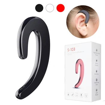 S103 Wireless Earphones Bluetooth Earphone Ear Hook Painless Headset Blutooth Sport Earphones with Mic for Phone iPhone android
S103 Wireless Earphones Bluetooth Earphone Ear Hook Painless Headset Blutooth Sport Earphones with Mic for Phone iPhone android