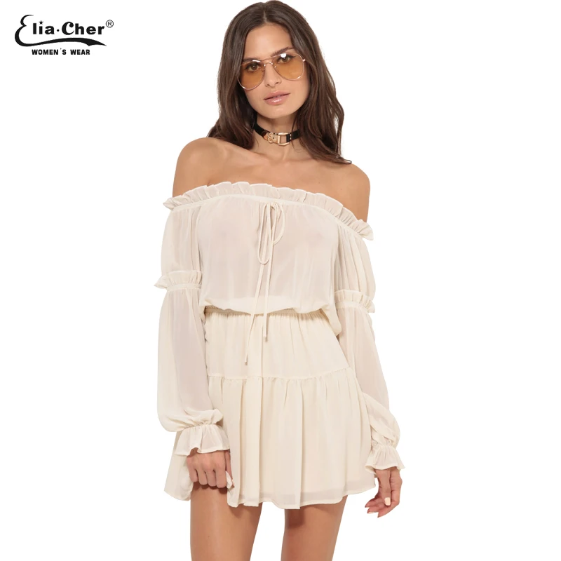 Women Dress new Chiffon Dresses Eliacher Brand Female slash neck Clothing Chic elegant Sexy Party Lady Dresses vestidos8985
Women Dress new Chiffon Dresses Eliacher Brand Female slash neck Clothing Chic elegant Sexy Party Lady Dresses vestidos8985