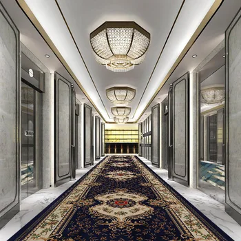 Classical Navy Blue Floral Corridor Aisle Wedding Carpet For Living Room Bedroom Hotel Hallway Non-slip Rugs Schapenvacht
Classical Navy Blue Floral Corridor Aisle Wedding Carpet For Living Room Bedroom Hotel Hallway Non-slip Rugs Schapenvacht