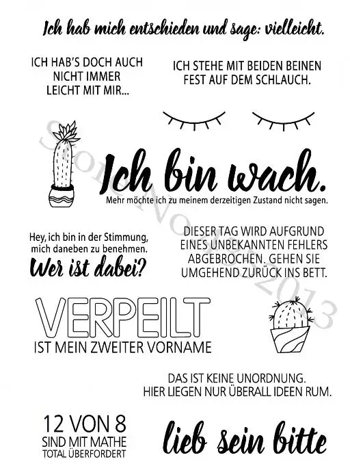 German Words Transparent Clear Silicone Stamp/Seal for DIY scrapbooking/photo album Decorative clear stamp A1391
German Words Transparent Clear Silicone Stamp/Seal for DIY scrapbooking/photo album Decorative clear stamp A1391