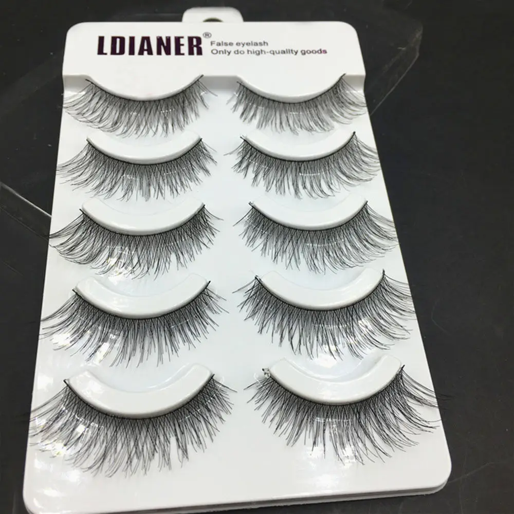 5Pairs Handmade Beauty Natural Thick Long False Eyelashes Fake Eye Lashes Makeup Beauty Cosmetic Extension Tools for Women
5Pairs Handmade Beauty Natural Thick Long False Eyelashes Fake Eye Lashes Makeup Beauty Cosmetic Extension Tools for Women
