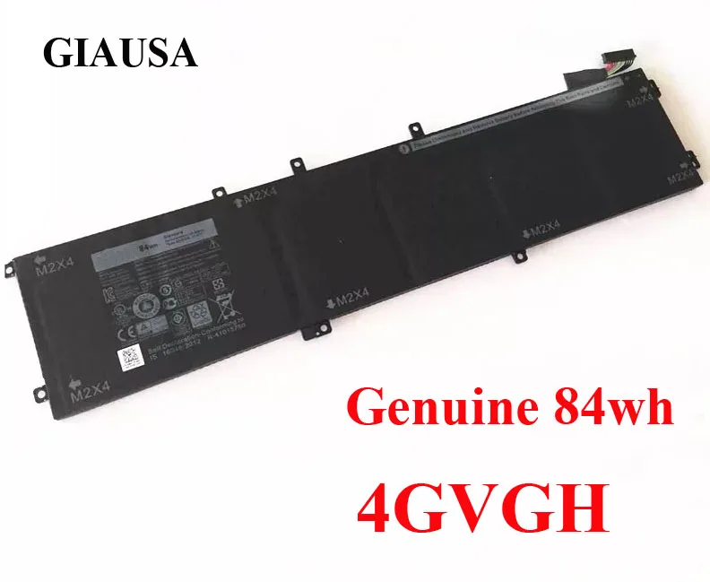 11.4V 84WH 4GVGH Battery for DELL Precision 5510 XPS15 9550 series 5-9550-D1828T 1P6KD T453X
11.4V 84WH 4GVGH Battery for DELL Precision 5510 XPS15 9550 series 5-9550-D1828T 1P6KD T453X