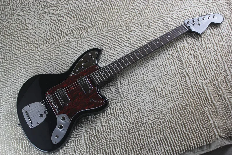 Factory Wholesale TOP quality custom body F JAGUAR Black Electric Guitar In stock 14-4-12 
Factory Wholesale TOP quality custom body F JAGUAR Black Electric Guitar In stock 14-4-12