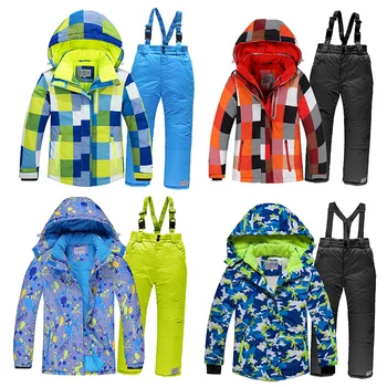 2020 Boys Skiing Suits Fleece Hood Jackets Overalls Children Snow Sets Waterproof Sport Kids Ski Clothing Set Windproof Outfits
2020 Boys Skiing Suits Fleece Hood Jackets Overalls Children Snow Sets Waterproof Sport Kids Ski Clothing Set Windproof Outfits