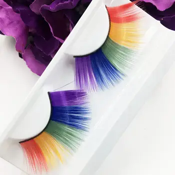 YOKPN Artificial False Eyelashes Exaggerated Colour Stage Handmade Long Thick Eyelashes Artistic Makeup Eyelashes Feathe Lashes
YOKPN Artificial False Eyelashes Exaggerated Colour Stage Handmade Long Thick Eyelashes Artistic Makeup Eyelashes Feathe Lashes