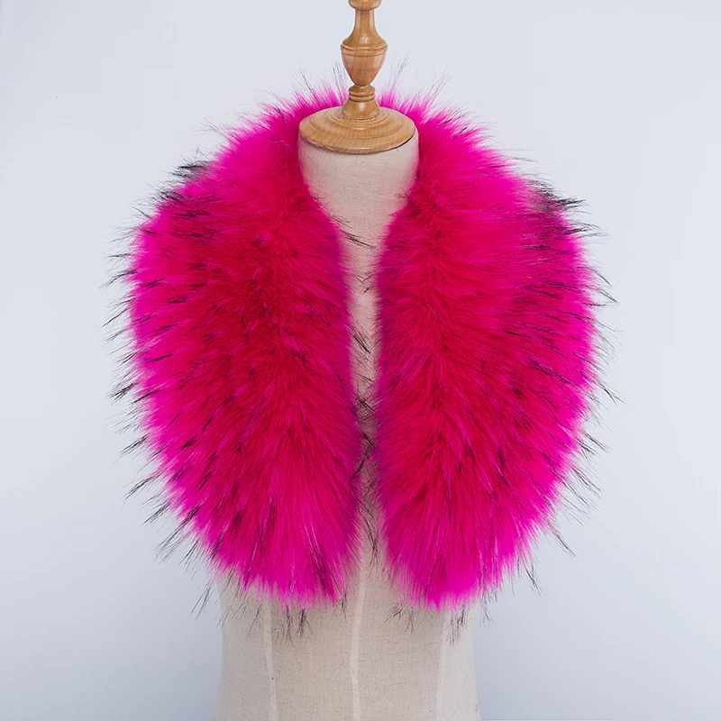 Lady Blinger new winter faux fur collar down coat raccoon fur collar jacket fur scarf soft fake rabbit fur scarf
Lady Blinger new winter faux fur collar down coat raccoon fur collar jacket fur scarf soft fake rabbit fur scarf