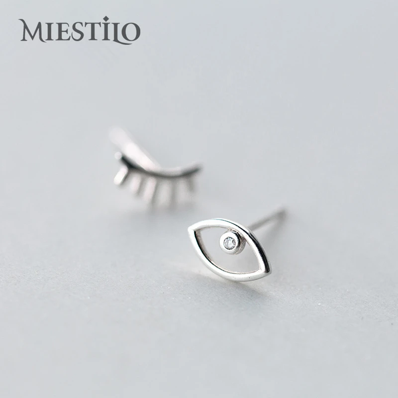 MIESTILO 2018 Cute Wink Emoji 100% 925 Sterling Silver Earrings Mismatched Stud Earrings Sterling-silver-jewelry Eyelash & Eye
MIESTILO 2018 Cute Wink Emoji 100% 925 Sterling Silver Earrings Mismatched Stud Earrings Sterling-silver-jewelry Eyelash & Eye