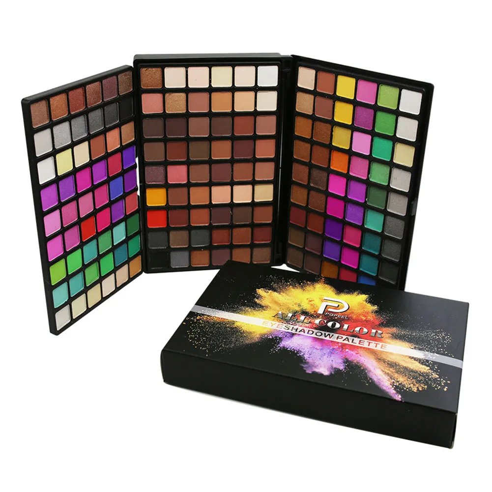 162 Colors Eyeshadow Palette Women Makeup Matte Eye Shadow Powder Cosmetics SSwell
162 Colors Eyeshadow Palette Women Makeup Matte Eye Shadow Powder Cosmetics SSwell