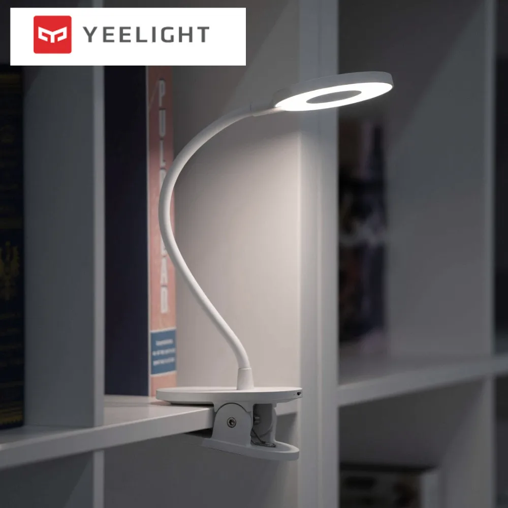 Xiaomi Yeelight LED Desk Lamp Clip-On Night Light USB Rechargeable 5W 360 Degrees Adjustable Dimming Reading Lamp For Bedroom
Xiaomi Yeelight LED Desk Lamp Clip-On Night Light USB Rechargeable 5W 360 Degrees Adjustable Dimming Reading Lamp For Bedroom