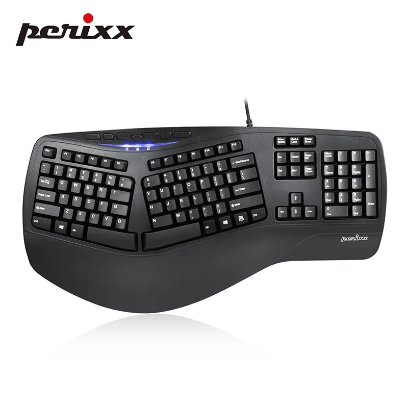 New Perixx PERIBOARD-512II USB Wired Ergonimic Multimedia keyboard Comfortable Streamlined Design For Gaming,Office and Home Use
New Perixx PERIBOARD-512II USB Wired Ergonimic Multimedia keyboard Comfortable Streamlined Design For Gaming,Office and Home Use