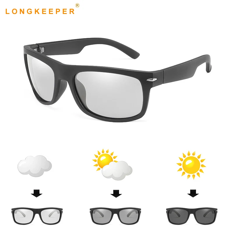 Photochromic Chameleon Sunglasses Men Polarized Square Vintage Driving Goggles Man Day Night Sun Glasses Gafas De Sol Mujer
Photochromic Chameleon Sunglasses Men Polarized Square Vintage Driving Goggles Man Day Night Sun Glasses Gafas De Sol Mujer
