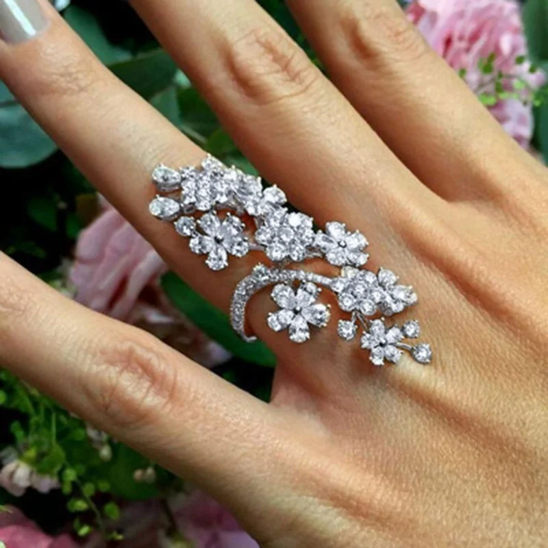 New Hot Fashion Fine Jewelry Retro Luxury Exquisite Rose Rhinestone Crystal Flower Full Rhinestone Ring
New Hot Fashion Fine Jewelry Retro Luxury Exquisite Rose Rhinestone Crystal Flower Full Rhinestone Ring