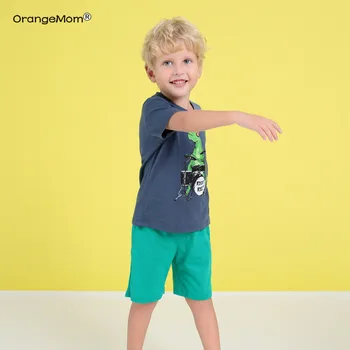 Brand summer Children clothing T-shirt + short pants 2 piece sets Animal Dinosaurs Boys Tshirt Meninos 2-6Y Kids Clothes
Brand summer Children clothing T-shirt + short pants 2 piece sets Animal Dinosaurs Boys Tshirt Meninos 2-6Y Kids Clothes