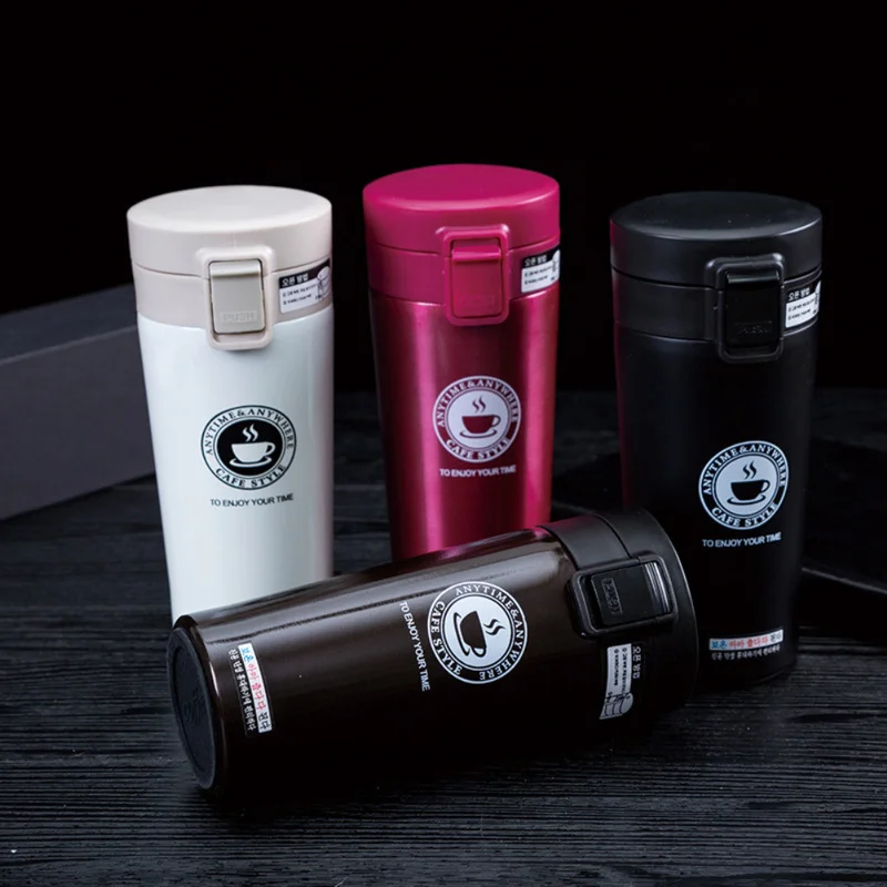 350ML Mini Coffee Cup Thermo Mug Thermos for Tea Portable Vacuum Flasks Thermoses Stainless Steel Thermal Bottle Car Thermocup
350ML Mini Coffee Cup Thermo Mug Thermos for Tea Portable Vacuum Flasks Thermoses Stainless Steel Thermal Bottle Car Thermocup