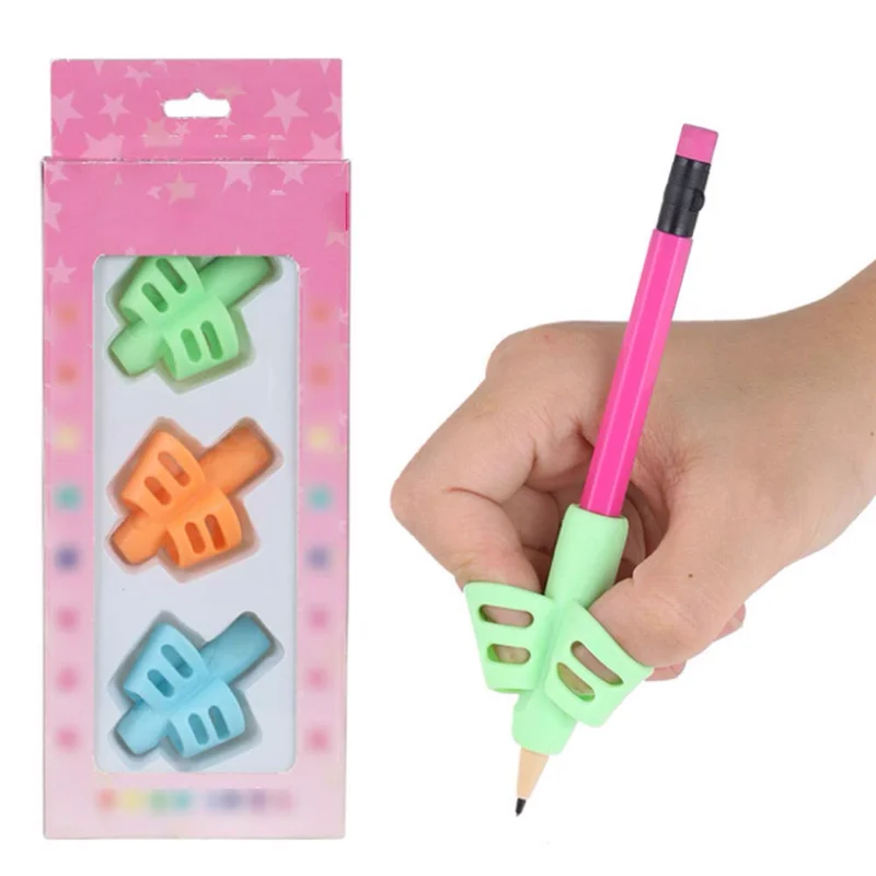 50 Set/3pcs Grip Pencil Help Beginner Writing Silicone Toys Baby Double Thumb Posture Correction Pen Tool Student Education
50 Set/3pcs Grip Pencil Help Beginner Writing Silicone Toys Baby Double Thumb Posture Correction Pen Tool Student Education