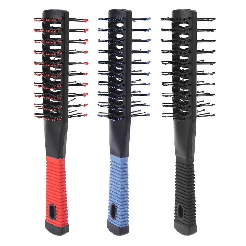 Professional Double Side Massage Comb Black Plastic Anti-tangle Brush Wide Teeth Brush Wide Teeth Hairdressing Brush Hairbrush
Professional Double Side Massage Comb Black Plastic Anti-tangle Brush Wide Teeth Brush Wide Teeth Hairdressing Brush Hairbrush