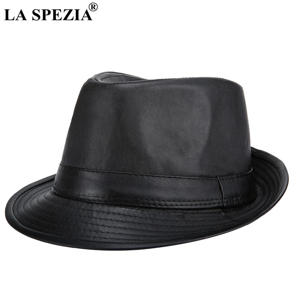LA SPEZIA Black Felt Trilby Hat Men Casual Faux Leather Jazz Hats Gentleman Vintage Fedora Cap Traveling Spring Panama Caps Male
LA SPEZIA Black Felt Trilby Hat Men Casual Faux Leather Jazz Hats Gentleman Vintage Fedora Cap Traveling Spring Panama Caps Male