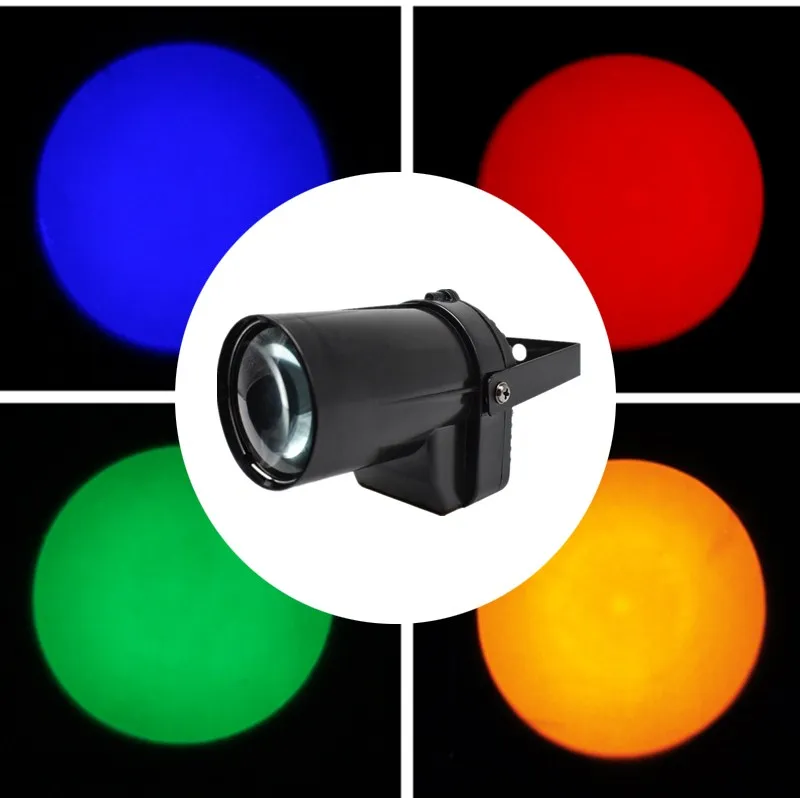 Hot sale Mini 3W 200-220LM LED SpotLight DJ KTV Party Dsico Xmas LED Lighting LED Spot Light Mounted Pinspot Stage Beam Lamp
Hot sale Mini 3W 200-220LM LED SpotLight DJ KTV Party Dsico Xmas LED Lighting LED Spot Light Mounted Pinspot Stage Beam Lamp