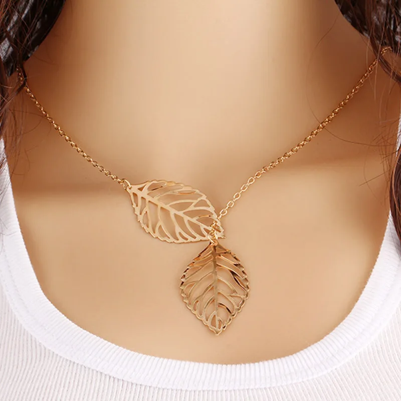 Big Leaf Necklace Women Charm Personality Necklaces Jewelry Womens Accessorie Short Silver Gold Chain pendant for Women Gift O35
Big Leaf Necklace Women Charm Personality Necklaces Jewelry Womens Accessorie Short Silver Gold Chain pendant for Women Gift O35