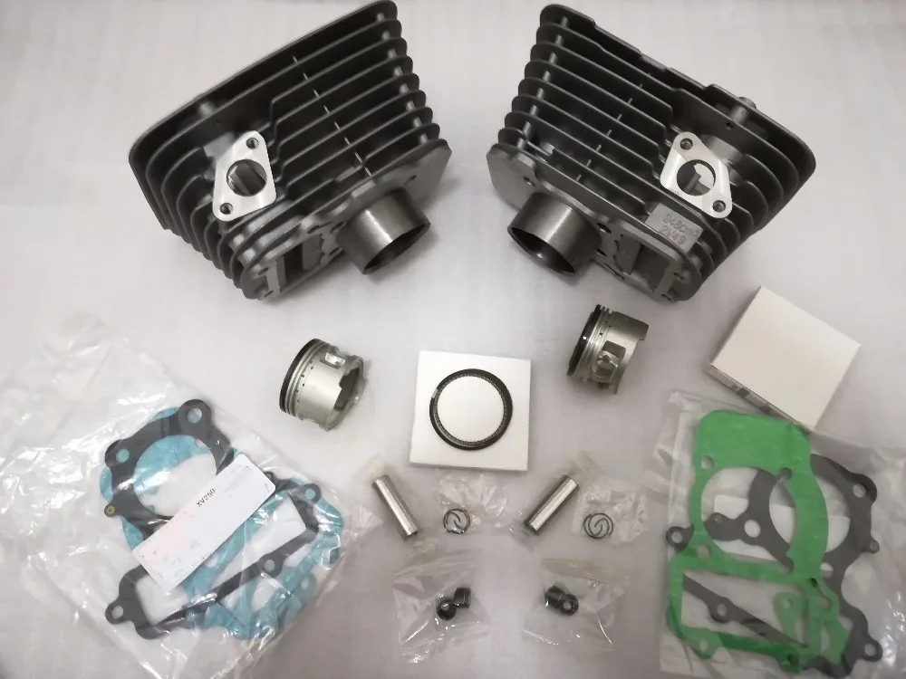 OEM Quality Complete Engine Cylinder Kits For Yamaha Virago Vstar Route66 XV250 Bore 49mm 1 set(Front&Rear)
OEM Quality Complete Engine Cylinder Kits For Yamaha Virago Vstar Route66 XV250 Bore 49mm 1 set(Front&Rear)