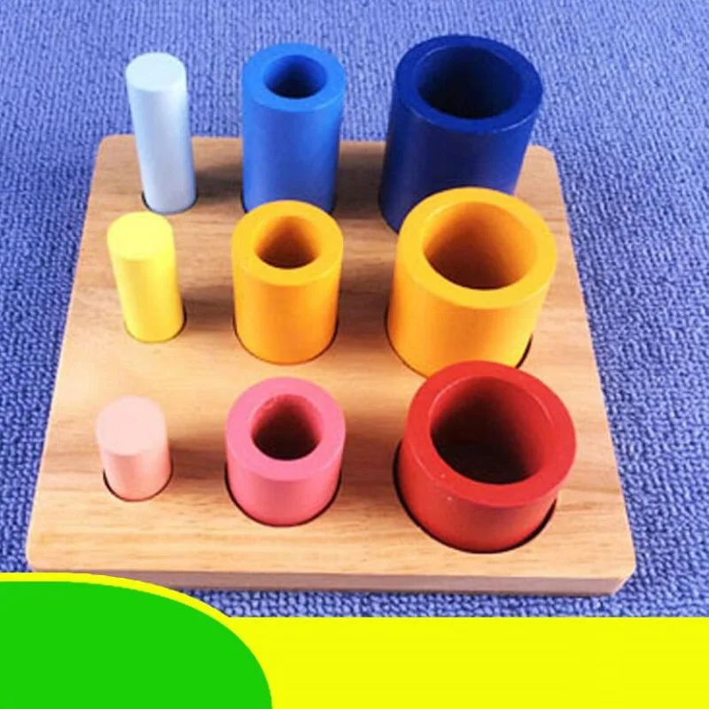 Montessori Educational Wooden Toys For Children Cylindrical ladder Toy Baby Development Practice and Senses Toys
Montessori Educational Wooden Toys For Children Cylindrical ladder Toy Baby Development Practice and Senses Toys