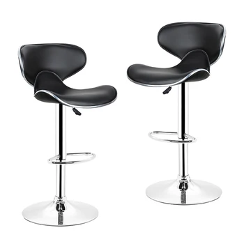 New 1 Pair Quality Artificial PU Leather Butterfly Backrest Chair Morden Bar Stool Height Adjusted Kitchen Bar Taburete HWC
New 1 Pair Quality Artificial PU Leather Butterfly Backrest Chair Morden Bar Stool Height Adjusted Kitchen Bar Taburete HWC