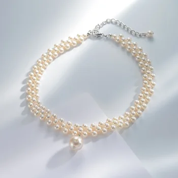 Viennois Pearl Choker Necklace Rhinestone Fashion Pearl Necklace For Women Korean Style Necklace Fashion Jewelry
Viennois Pearl Choker Necklace Rhinestone Fashion Pearl Necklace For Women Korean Style Necklace Fashion Jewelry