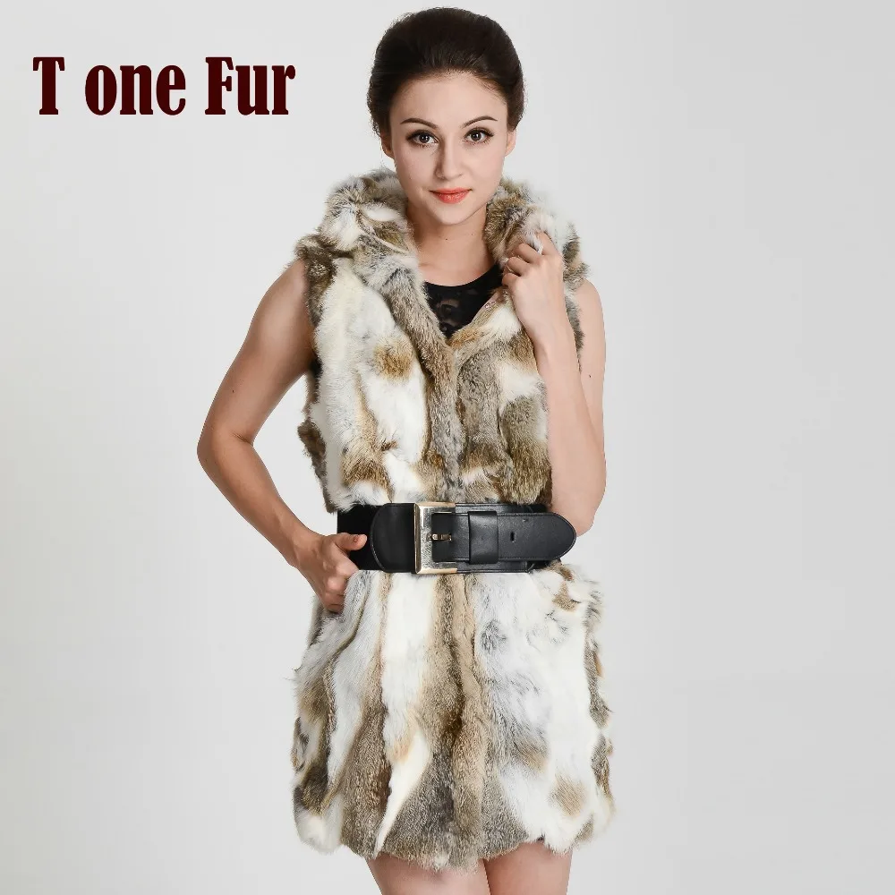 Women New Fashion TonFur Vest Real Rabbit Fur Vest for female hood vest winter warm vest free shipping KHP272
Women New Fashion TonFur Vest Real Rabbit Fur Vest for female hood vest winter warm vest free shipping KHP272