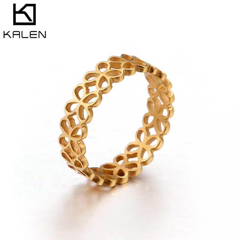 KALEN Stainless Steel Jewelry Ring For Women Trendy Anillos Mujer Silver & Gold Branch Leaves Charm Finger Ring Jewelry Gifts
KALEN Stainless Steel Jewelry Ring For Women Trendy Anillos Mujer Silver & Gold Branch Leaves Charm Finger Ring Jewelry Gifts