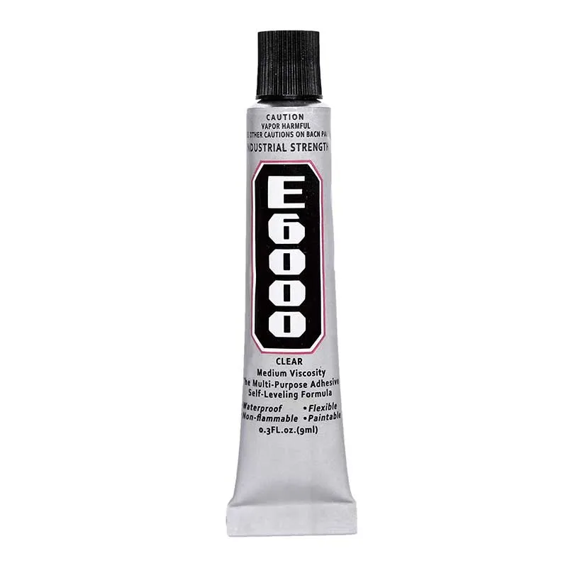 25Pcs 9ML E6000 Epoxy Resin Glue Super Adhesive E-6000 Transparent Jewelry Metal Glass Ceramics Wood Fabric Textile Plastic Bts
25Pcs 9ML E6000 Epoxy Resin Glue Super Adhesive E-6000 Transparent Jewelry Metal Glass Ceramics Wood Fabric Textile Plastic Bts