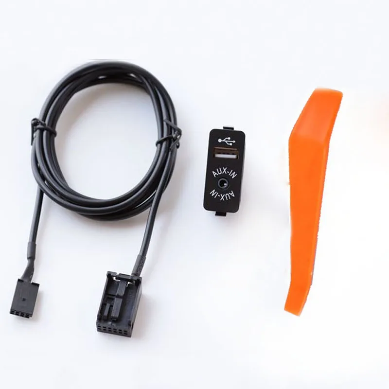 USB/AUX Input Panel USB Charging Port Adpater For BMW Z4 E60 for BMW MINI 12Pin Port
USB/AUX Input Panel USB Charging Port Adpater For BMW Z4 E60 for BMW MINI 12Pin Port