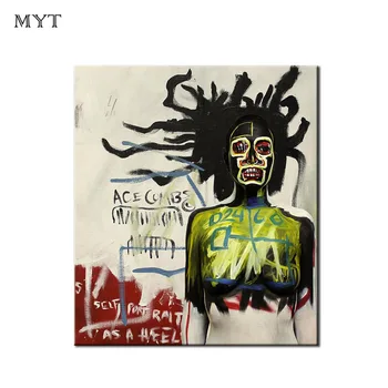 Pop modren Art Hand painted oil painting Wall art Decor on Canvas Self Portrait As A Heel Graffiti for living room home decor
Pop modren Art Hand painted oil painting Wall art Decor on Canvas Self Portrait As A Heel Graffiti for living room home decor