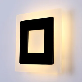 Wall lamp LED square acrylic bedroom living room lamp creative simplicity modern staircase corridor wall lamp LM4171516
Wall lamp LED square acrylic bedroom living room lamp creative simplicity modern staircase corridor wall lamp LM4171516
