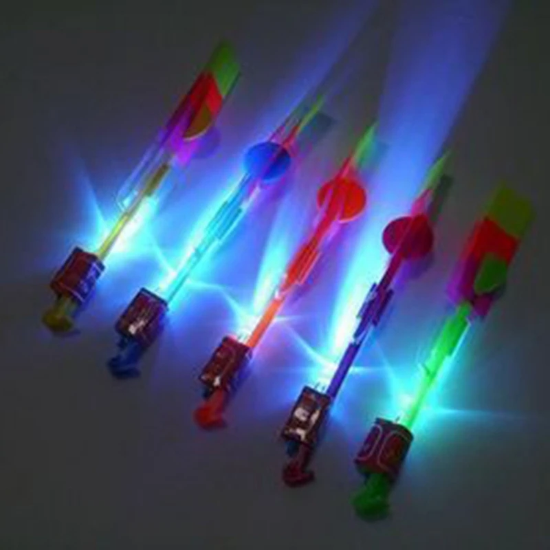 LED Kids Toys Amazing Light Arrow Rocket Helicopter Flying Toy Light Flash Toys Party Fun Rubber Band Catapult Flying 2018
LED Kids Toys Amazing Light Arrow Rocket Helicopter Flying Toy Light Flash Toys Party Fun Rubber Band Catapult Flying 2018