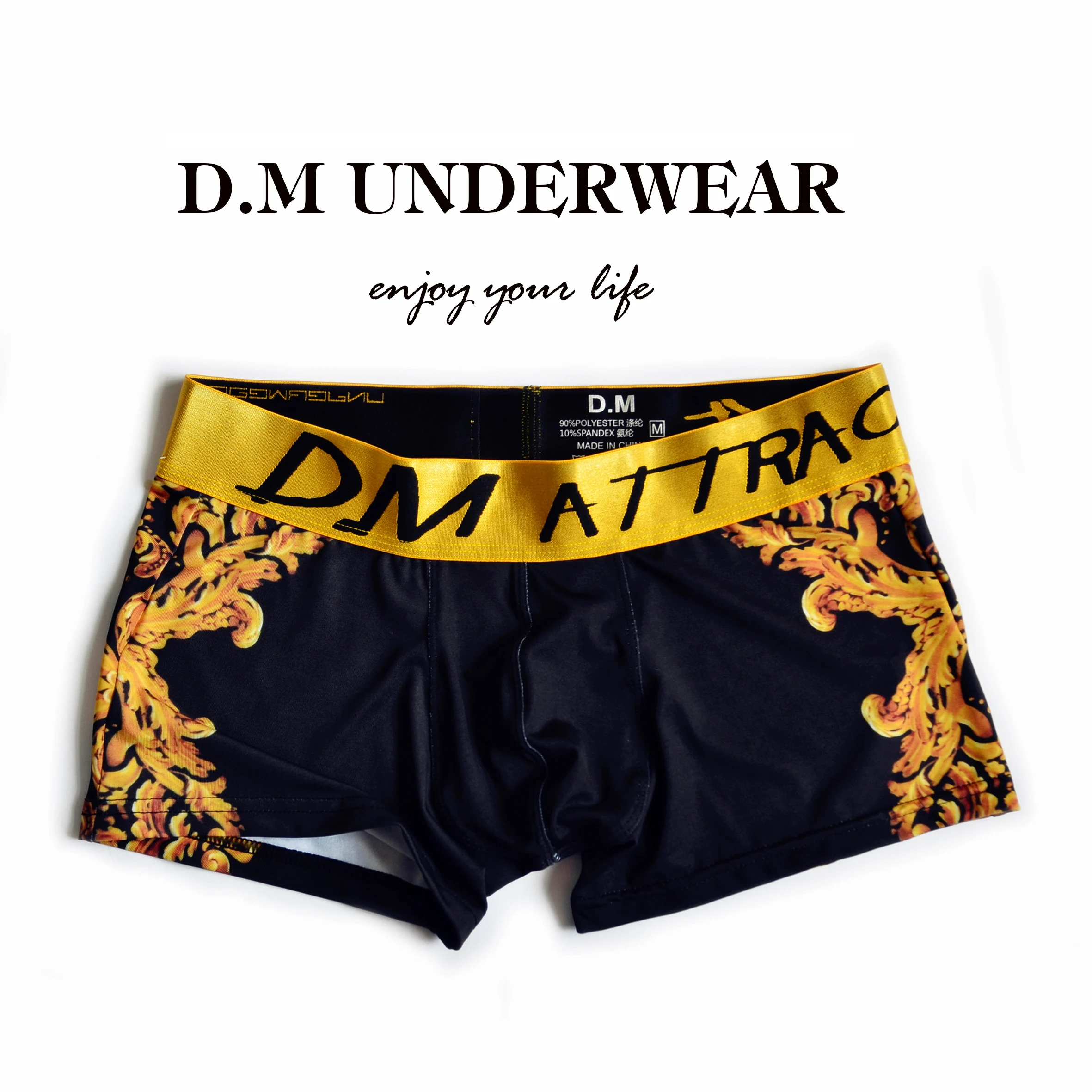 D.m male panties luxury print trunk low-waist sexy fashion nobility boxer shorts leopard print comfortable
D.m male panties luxury print trunk low-waist sexy fashion nobility boxer shorts leopard print comfortable