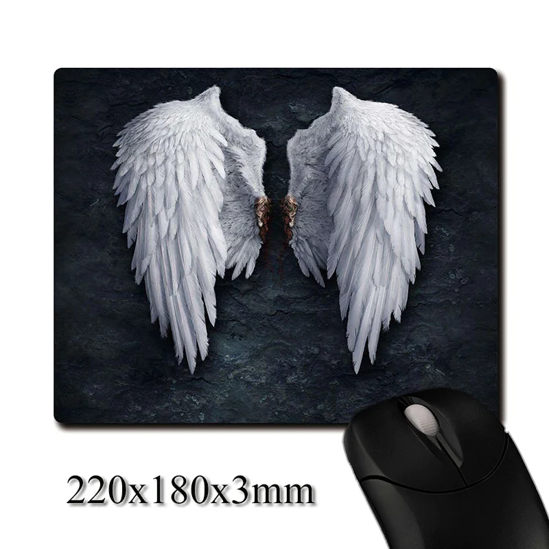 Angel wings on the rock wall CG printed Heavy weaving anti-slip rubber pad office mouse pad Coaster Party favor gift 220x180x3mm
Angel wings on the rock wall CG printed Heavy weaving anti-slip rubber pad office mouse pad Coaster Party favor gift 220x180x3mm