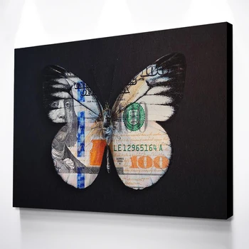 Drop Shipping Canvas The Butterfly Dollars Paintings For Living Room Wall Art Poster Tableau Animal Print Wall Painting
Drop Shipping Canvas The Butterfly Dollars Paintings For Living Room Wall Art Poster Tableau Animal Print Wall Painting