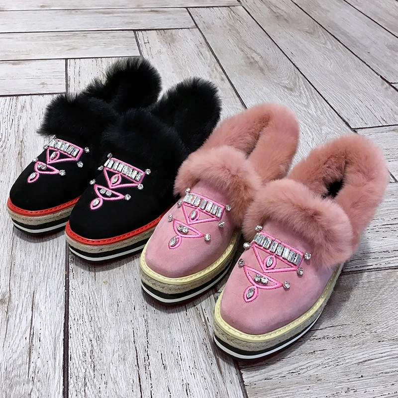 New 2018 winter shoes women zapatos plataforma mujer chaussures femmes de luxe de marque creepers