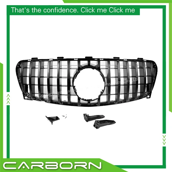 New Product For Mercedes For Benz GLA-class X156 GRT GLA200 GLA250 2017-2018 with Emblem GT Style Front Bumper Racing Grille
New Product For Mercedes For Benz GLA-class X156 GRT GLA200 GLA250 2017-2018 with Emblem GT Style Front Bumper Racing Grille