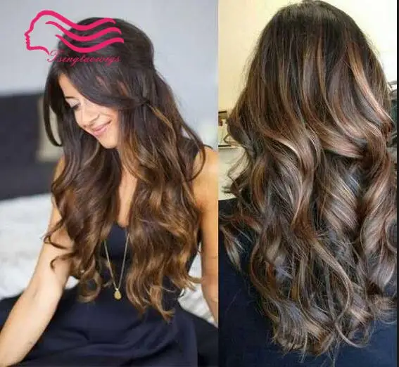 18 inches dark brown with highlight European virgin hair kosher wig jewish wig Best Sheitels free shipping
18 inches dark brown with highlight European virgin hair kosher wig jewish wig Best Sheitels free shipping