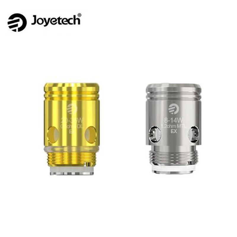 10pcs/lot Original Joyetech EX 0.5ohm DL. Coil and EX 1.2ohm MTL. Coil E Cig Heads Fit for Joyetech Exceed D22 Atomizer
10pcs/lot Original Joyetech EX 0.5ohm DL. Coil and EX 1.2ohm MTL. Coil E Cig Heads Fit for Joyetech Exceed D22 Atomizer