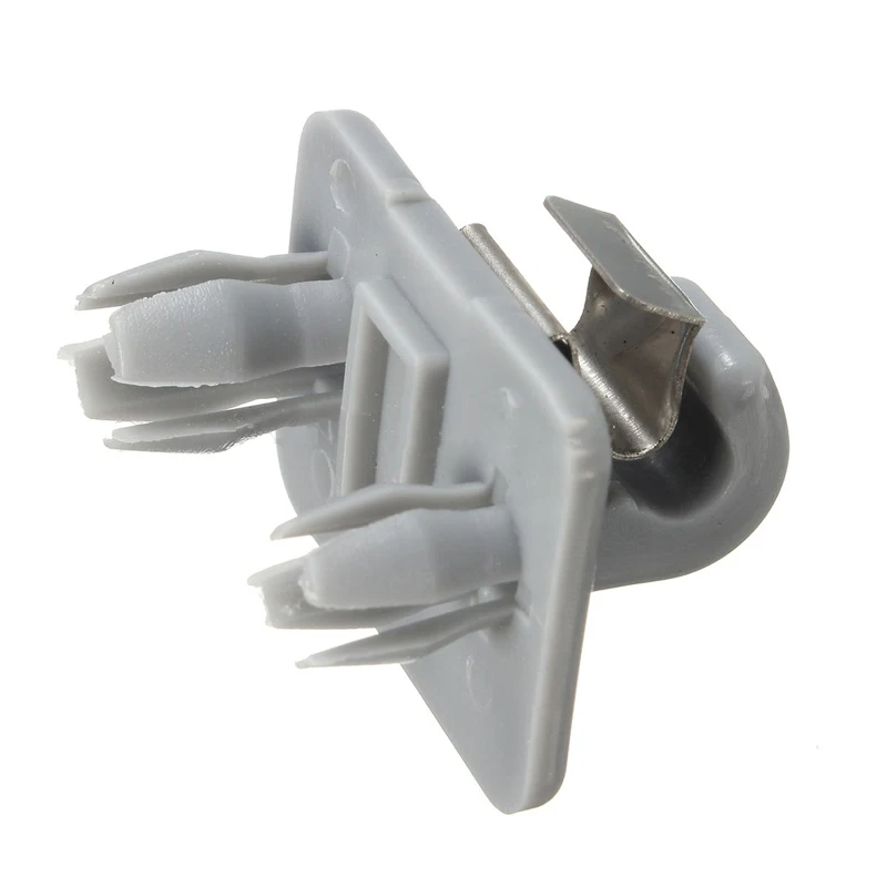 New Car Interior Grey Sun Visor Clip Holder Hook for A1-A5 Q3 Q5 TT Roadster New