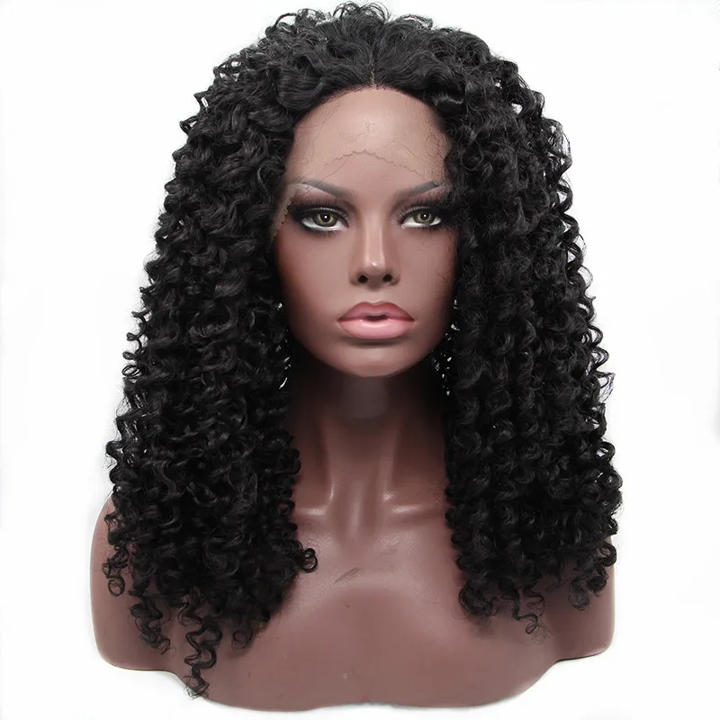 Pervado Hair High Temperature Fiber Synthetic Lace Wigs Black Color Spanish Wave 16inch Glueless Lace Frontal Hair Daily Wig
Pervado Hair High Temperature Fiber Synthetic Lace Wigs Black Color Spanish Wave 16inch Glueless Lace Frontal Hair Daily Wig