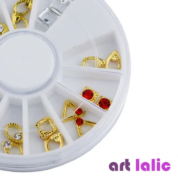 24 Pcs 12 Designs Latest Nail Art Japanese Style Metal Jewelry Hollow Outline Alloy Wheel Studs Assorted 
24 Pcs 12 Designs Latest Nail Art Japanese Style Metal Jewelry Hollow Outline Alloy Wheel Studs Assorted