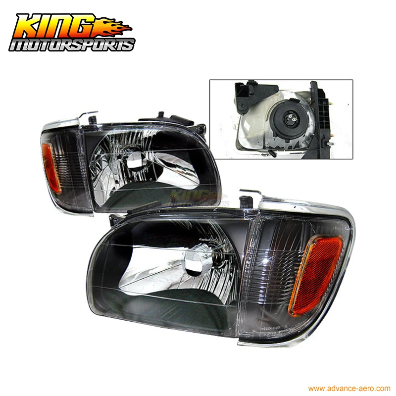 For 01 02 03 04 Toyota OE Tacoma Black Headlights + Corner Signal Lamps Amber USA Domestic Free Shipping
For 01 02 03 04 Toyota OE Tacoma Black Headlights + Corner Signal Lamps Amber USA Domestic Free Shipping