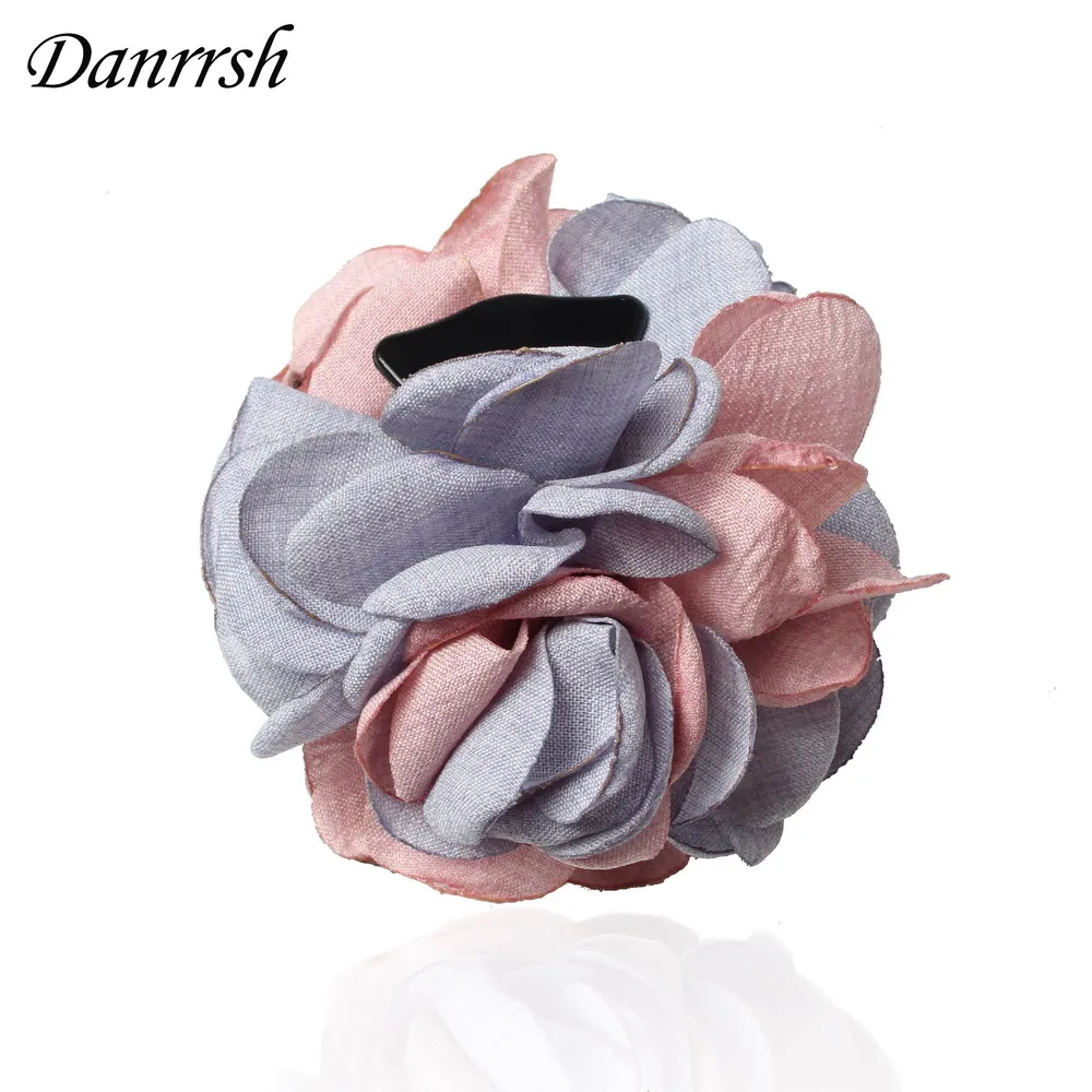 New Fashion Two Tone Thin Cloth Flower Hair Claws For Women Girls Hair Clip Headwear Spring Summer Hairpins Hair Accessories
New Fashion Two Tone Thin Cloth Flower Hair Claws For Women Girls Hair Clip Headwear Spring Summer Hairpins Hair Accessories