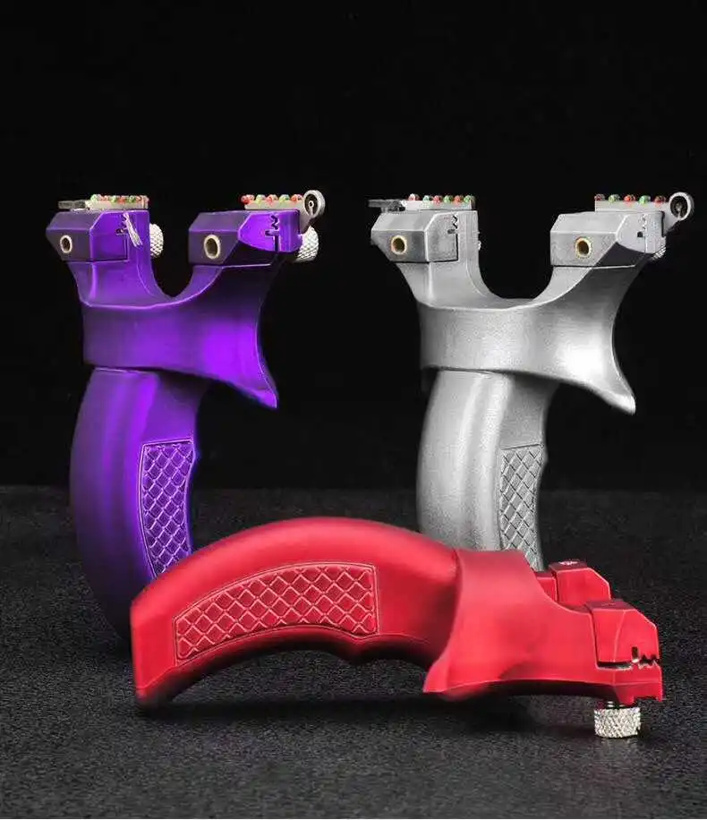 Professional Powerful Zinc Alloy Multiple Sight Systems+Light Slingshot For Hunting Shooting Slingshot+Rubber Band Catapult
Professional Powerful Zinc Alloy Multiple Sight Systems+Light Slingshot For Hunting Shooting Slingshot+Rubber Band Catapult